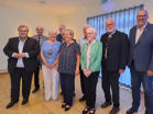 Der Vorstand mit den Ehrengästen